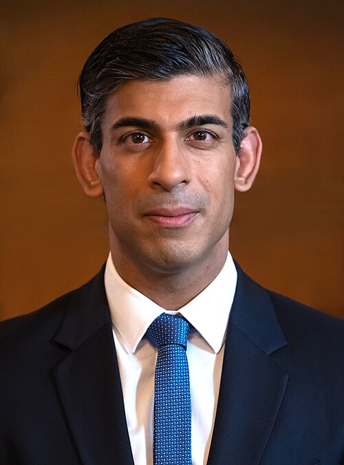 Portrait of Rishi Sunak