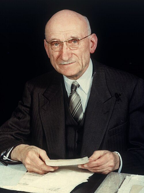 Portrait of Robert Schuman
