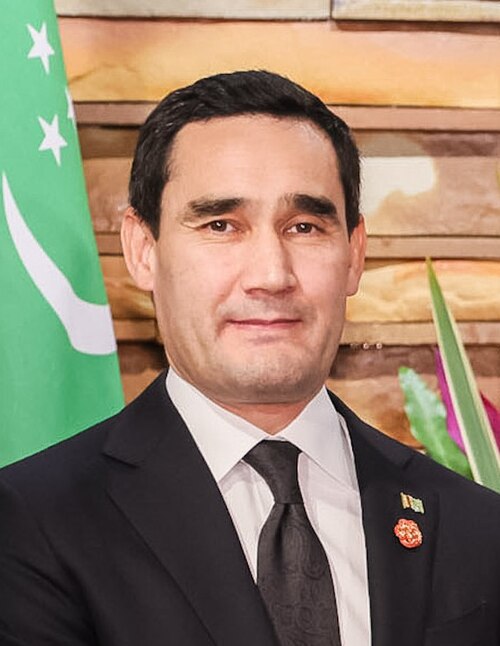 Portrait of Serdar Berdimuhamedow