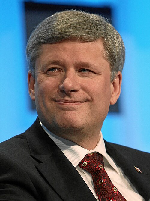 Portrait of Stephen Harper