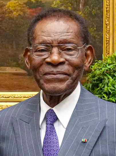 Portrait of Teodoro Obiang Nguema Mbasogo