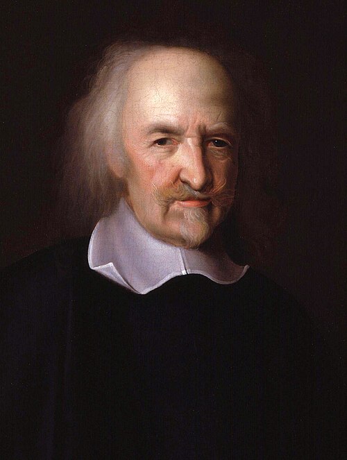 Portrait of Thomas Hobbes