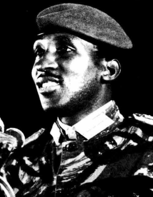 Portrait of Thomas Sankara