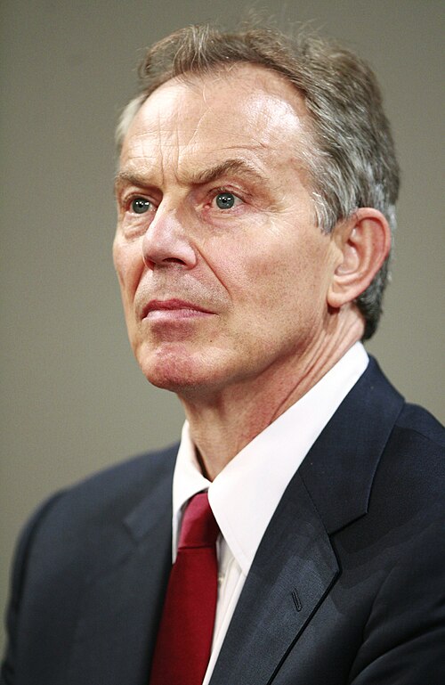 Portrait of Tony Blair