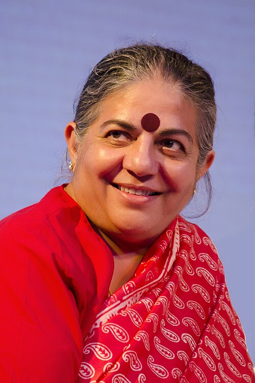 Portrait of Vandana Shiva