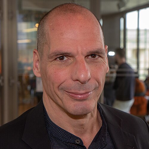 Portrait of Yanis Varoufakis